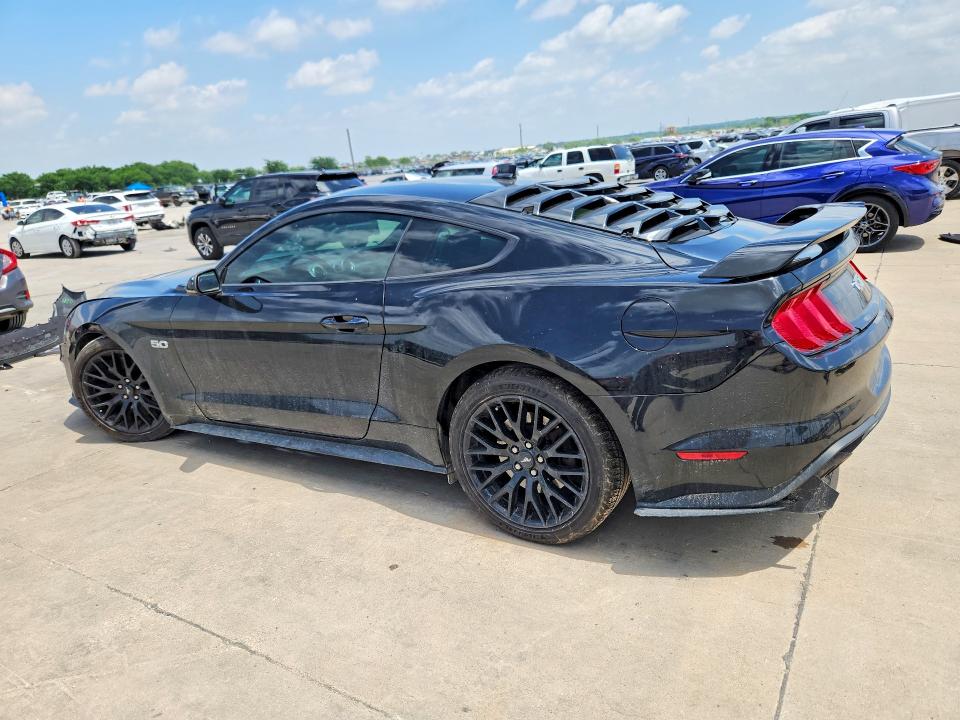 2022 Ford Mustang VIN 1FA6P8CF0N5127271 COPART salvage auction — FRONT END, Tx - Certificate Of Title, sold $13,700 on 2026-07-02 (photo 2)