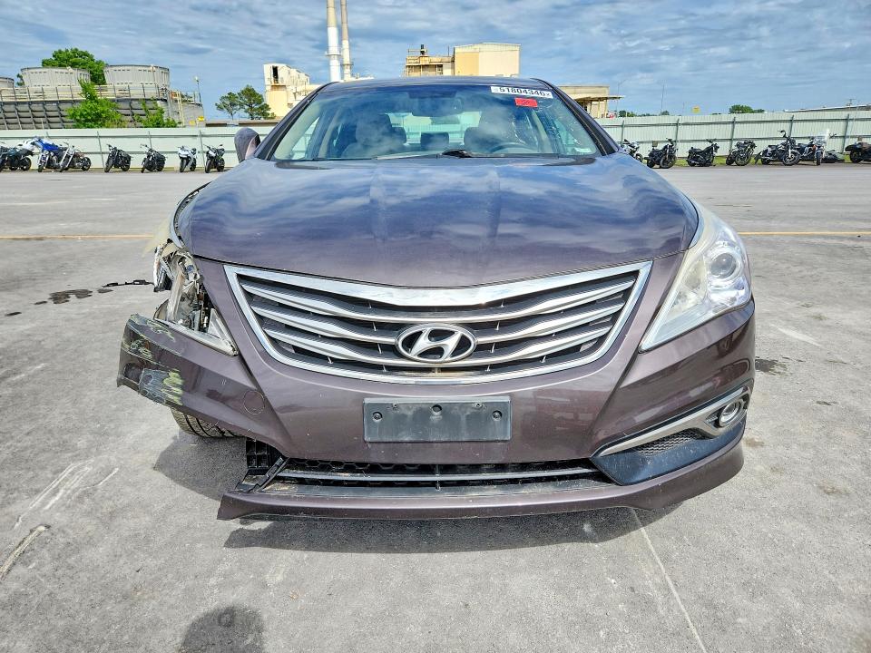 2016 Hyundai Azera VIN KMHFG4JG4GA505998 COPART salvage auction — MECHANICAL, Ok - Certificate Of Title, sold $1,350 on 2026-07-31 (photo 5)