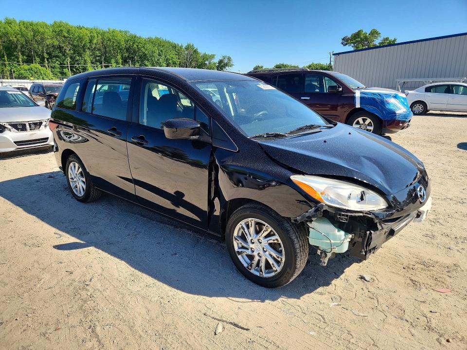 2012 Mazda 5 VIN JM1CW2BL7C0131199 COPART salvage auction — FRONT END, Id - Salvage Certificate Of Title, sold $750 on 2026-07-07 (photo 4)