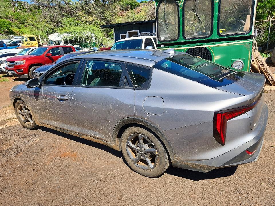 2025 Kia K4 VIN 3KPFT4DE1SE093734 COPART salvage auction — WATER/FLOOD, HI - CERTIFICATE OF SALVAGE, sold $6,400 on 2026-07-27 (photo 2)