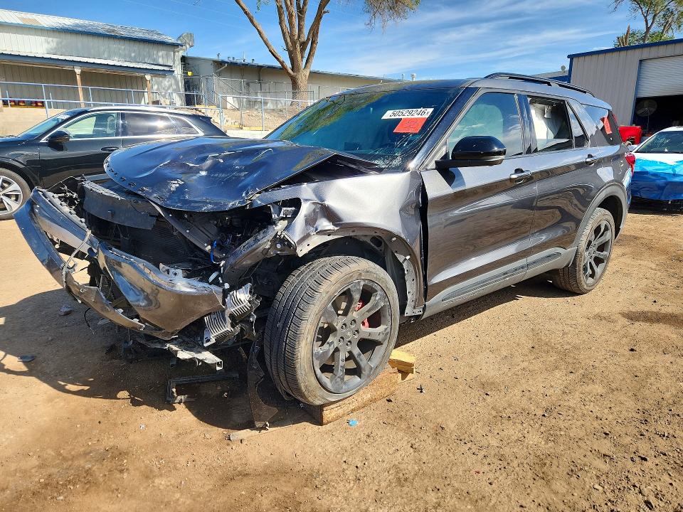 2020 Ford Explorer VIN 1FM5K8GC5LGB41362 — COPART salvage auction photo