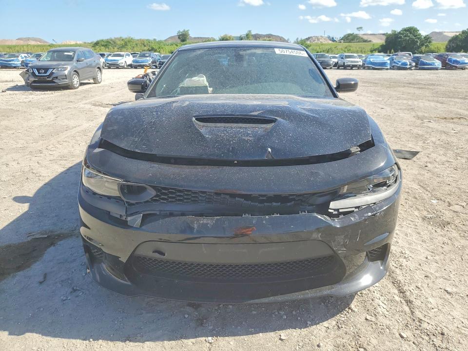 2023 Dodge Charger VIN 2C3CDXCT7PH663706 COPART salvage auction — FRONT END, Salvage Title, sold $7,100 on 2026-08-25 (photo 5)