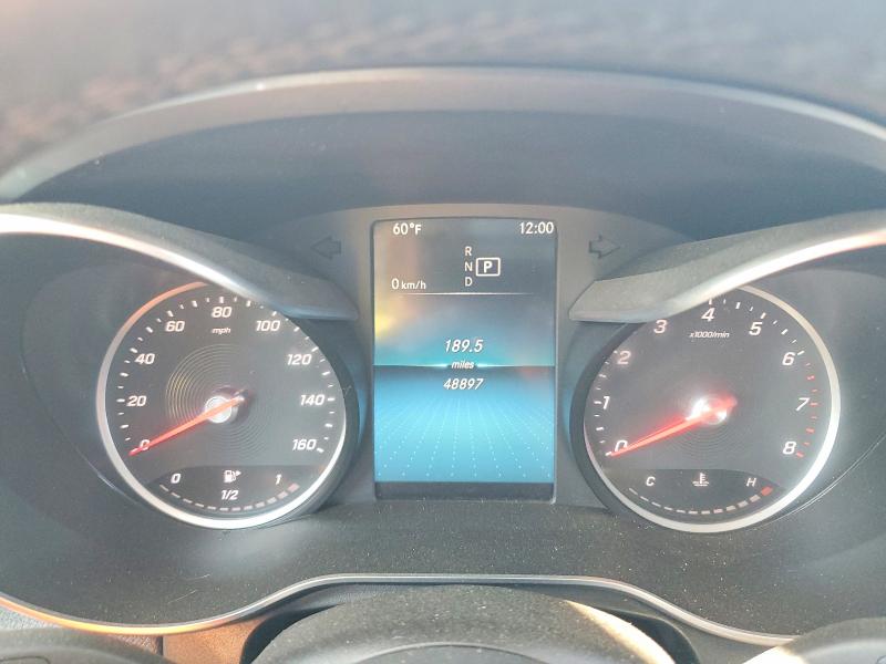 2020 Mercedes-benz Glc VIN W1N0G8EB2LF809384 COPART salvage auction — FRONT END, Nj - Cert Of Title-Salvage, sold $9,100 on 2026-07-24 (photo 9)