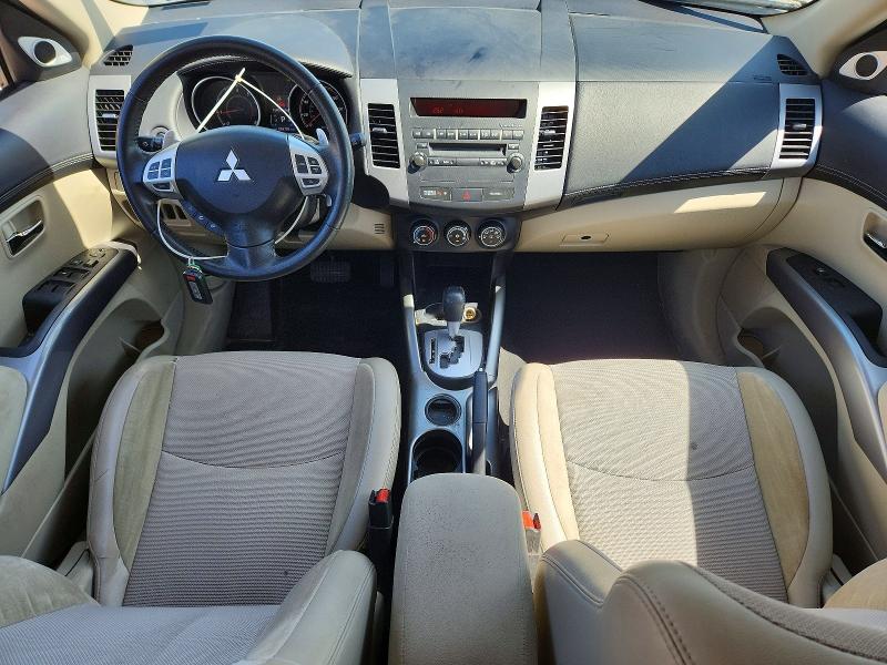 2012 Mitsubishi Outlander VIN JA4AS3AW7CU031921 COPART salvage auction — FRONT END, Il - Salvage Certificate, sold $975 on 2026-07-08 (photo 8)