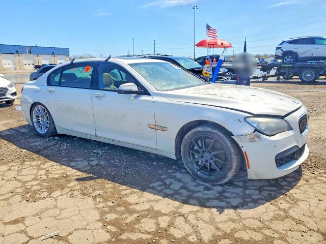 2013 BMW 7 series VIN WBAYF4C54DD281523 COPART salvage auction — FRONT END, Mi - Certificate Of Title, sold $1,000 on 2026-07-02 (photo 4)