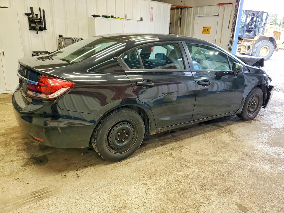 2015 Honda Civic VIN 19XFB2F57FE295763 COPART salvage auction — FRONT END, Id - Salvage Certificate Of Title, sold $375 on 2026-07-02 (photo 3)