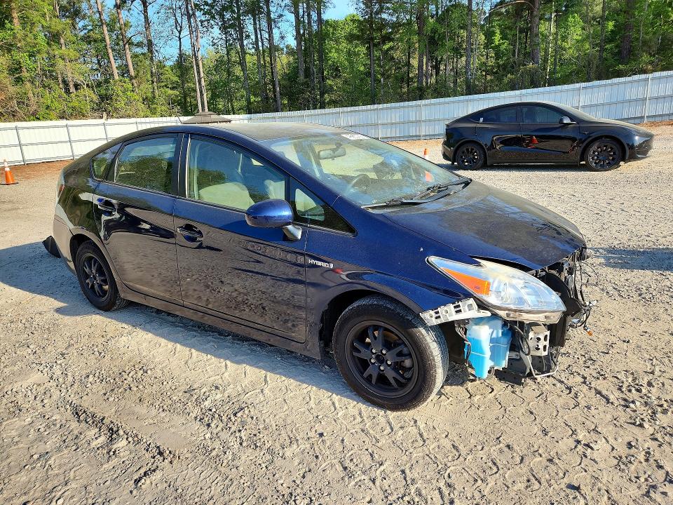 2015 Toyota Prius VIN JTDKN3DU0F0438695 COPART salvage auction — FRONT END, Nc - Salvage Certificate Of Title, sold $3,100 on 2026-07-06 (photo 4)