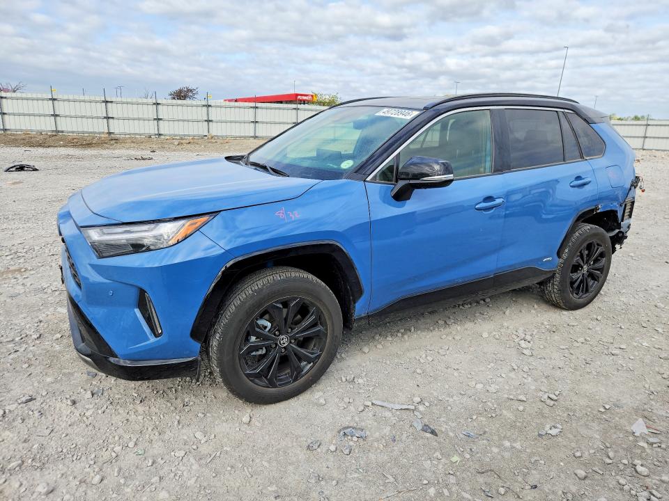 2025 Toyota Rav 4 VIN JTME6RFV3SJ077440 COPART salvage auction — REAR END, Il - Salvage Certificate, sold $18,600 on 2026-07-27 (photo 1)