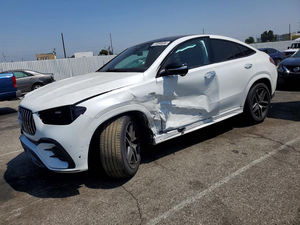 2025 Mercedes-benz Gle VIN 4JGFD6BB0SB450086 COPART salvage auction — SIDE, Ca - Salvage Certificate, sold $35,750 on 2026-07-10 (photo 1)