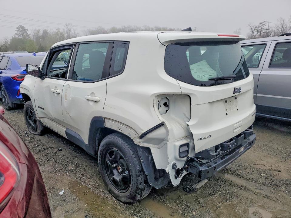 2022 Jeep Renegade VIN ZACNJDA10NPN51562 COPART salvage auction — ALL OVER, MD - CERT OF SALVAGE > 75% DAMAGE, sold $2,000 on 2026-08-14 (photo 2)