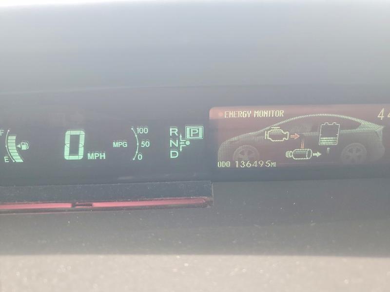 2012 Toyota Prius VIN JTDKN3DU5C1552729 COPART salvage auction — UNDERCARRIAGE, Ca - Salvage Certificate, sold $2,700 on 2026-07-02 (photo 9)