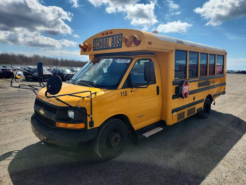 2017 Chevrolet Express VIN 1HA6GUBG6HN011036 COPART salvage auction — REAR END, WV - SALVAGE CERTIFICATE, sold $6,700 on 2026-07-09 (photo 2)