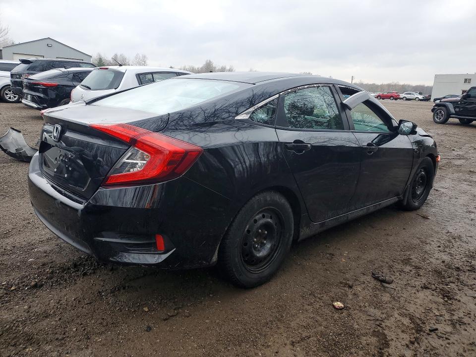 2016 Honda Civic VIN 2HGFC2F83GH000592 COPART salvage auction — FRONT END, On - Permit Salvage, sold $4,050 on 2026-07-02 (photo 3)