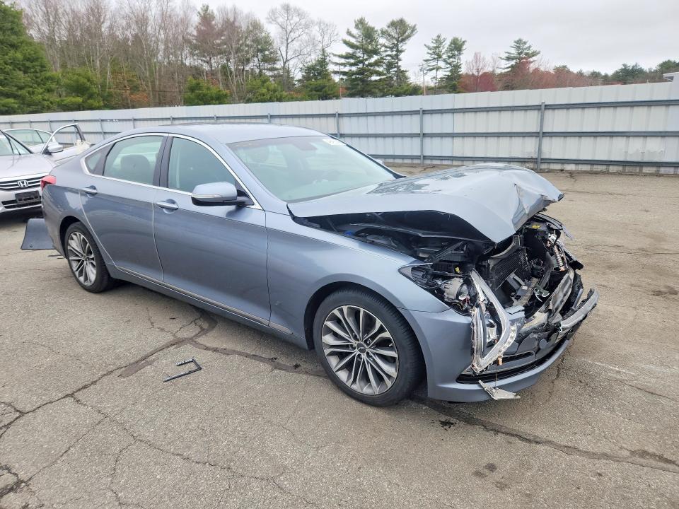 2016 Hyundai VIN KMHGN4JE5GU113216 COPART salvage auction — FRONT END, Nj - Cert Of Title-Salvage, sold $400 on 2026-07-28 (photo 4)