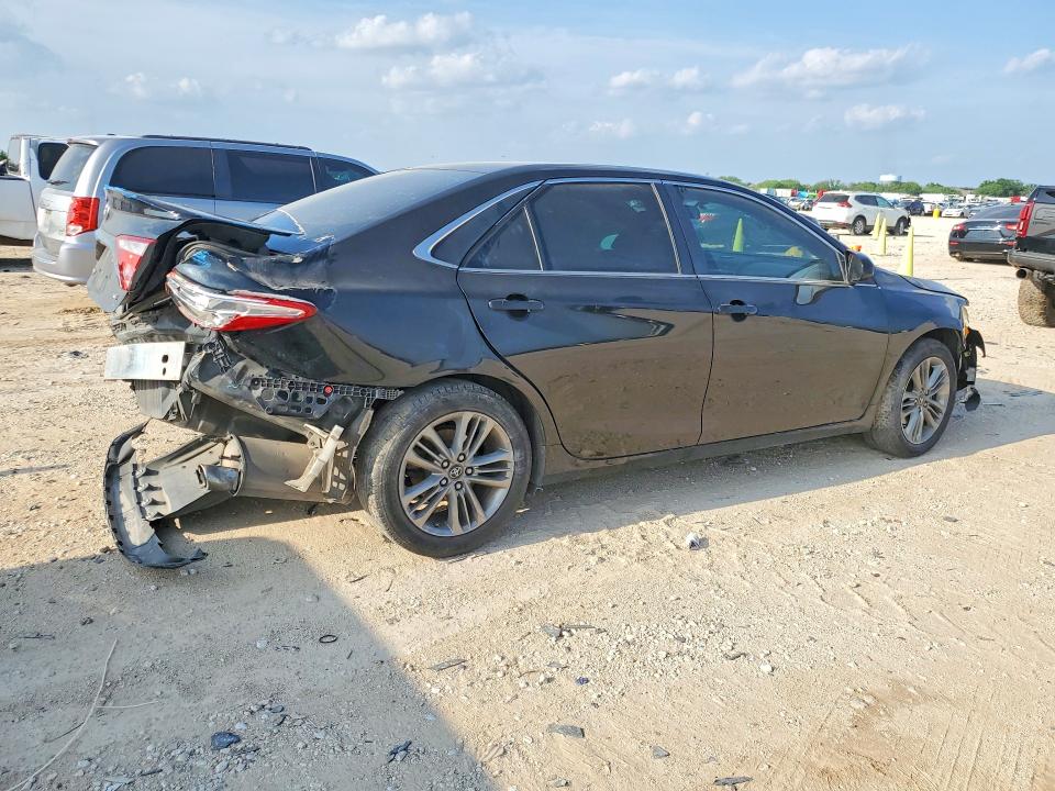 2016 Toyota Camry VIN 4T1BF1FK4GU201906 COPART salvage auction — REAR END, Tx - Salvage Vehicle Title, sold $1,650 on 2026-07-02 (photo 3)