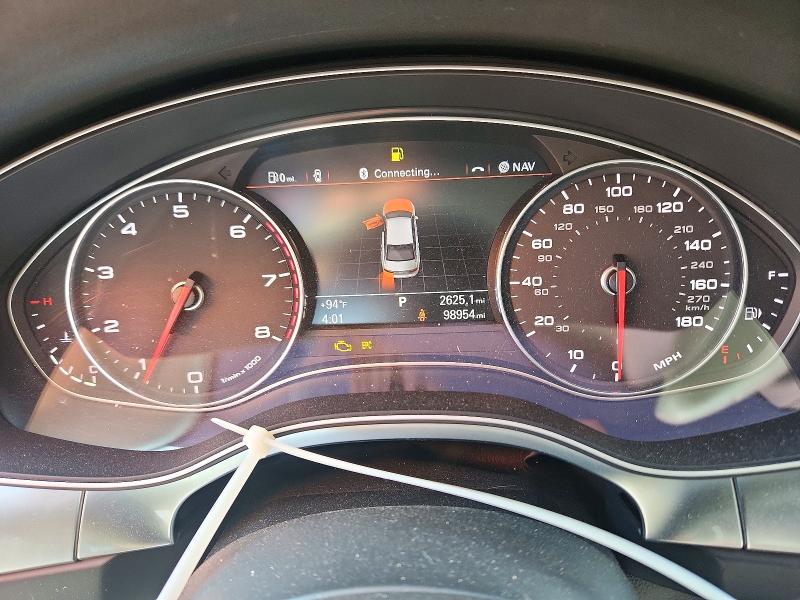 2015 Audi A6 VIN WAUDFAFC7FN019919 COPART salvage auction — FRONT END, Nc - Salvage Certificate Of Title, sold $1,600 on 2026-08-16 (photo 9)