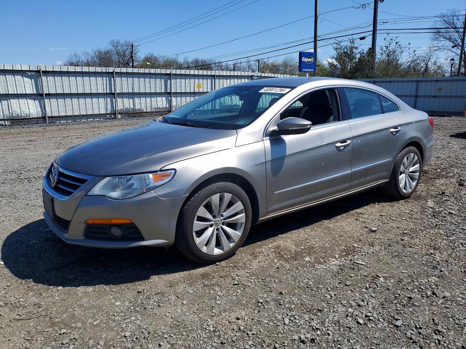 2010 Volkswagen Passat cc VIN WVWMP7ANXAE543988 COPART salvage auction — SIDE, Pa - Certificate Of Salvage, sold $350 on 2026-08-14 (photo 1)