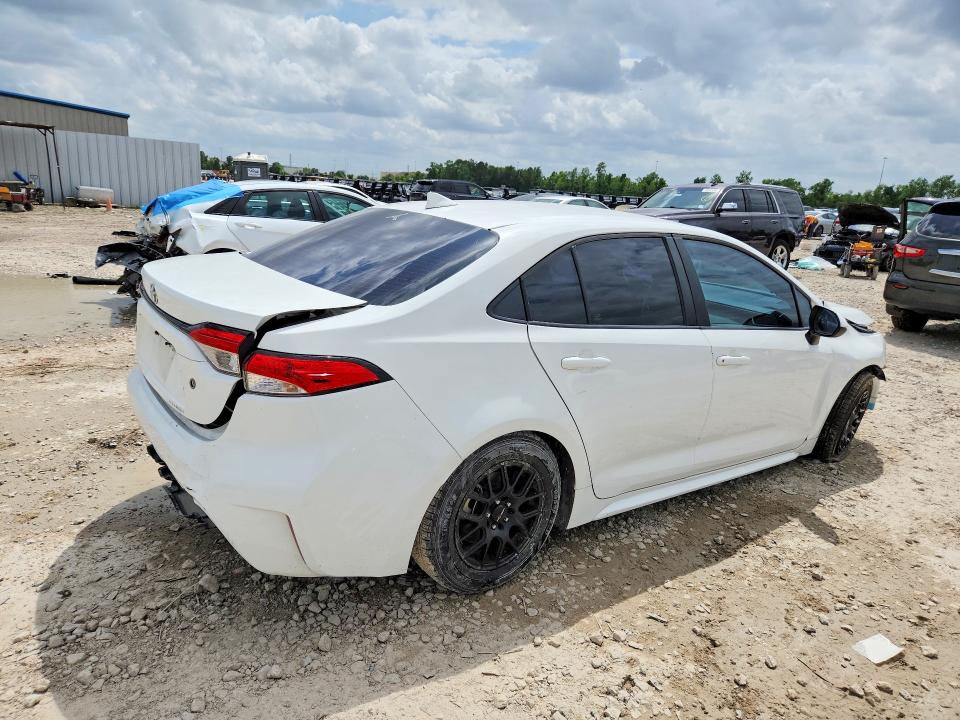 2021 Toyota Corolla VIN 5YFDPMAE8MP190396 COPART salvage auction — FRONT END, Tx - Salvage Vehicle Title, sold $3,000 on 2026-07-10 (photo 3)