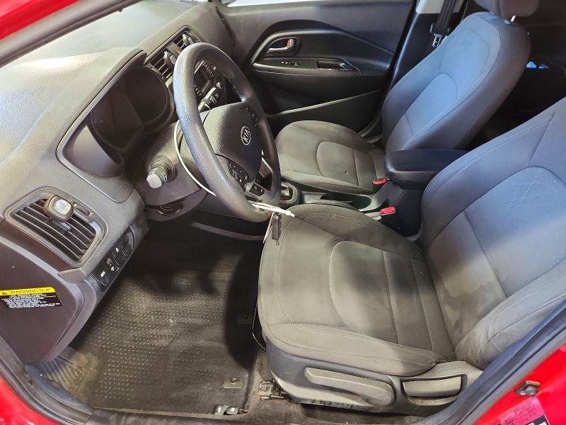 2012 Kia Rio VIN KNADN4A31C6071659 COPART salvage auction — NORMAL WEAR, Id - Salvage Certificate Of Title, sold $700 on 2026-07-10 (photo 7)