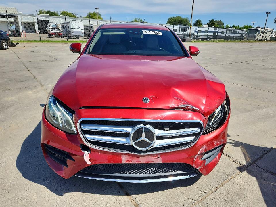 2019 Mercedes-benz E-klasse VIN WDDZF4JB2KA530535 COPART salvage auction — FRONT END, CA, sold $7,800 on 2026-07-13 (photo 5)
