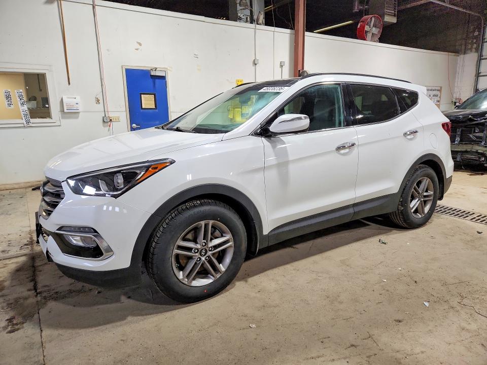 2017 Hyundai Santa fe VIN 5XYZUDLB6HG482298 COPART salvage auction — FRONT END, Mn - Cert Of Title-Salvage, sold $1,500 on 2026-07-21 (photo 1)