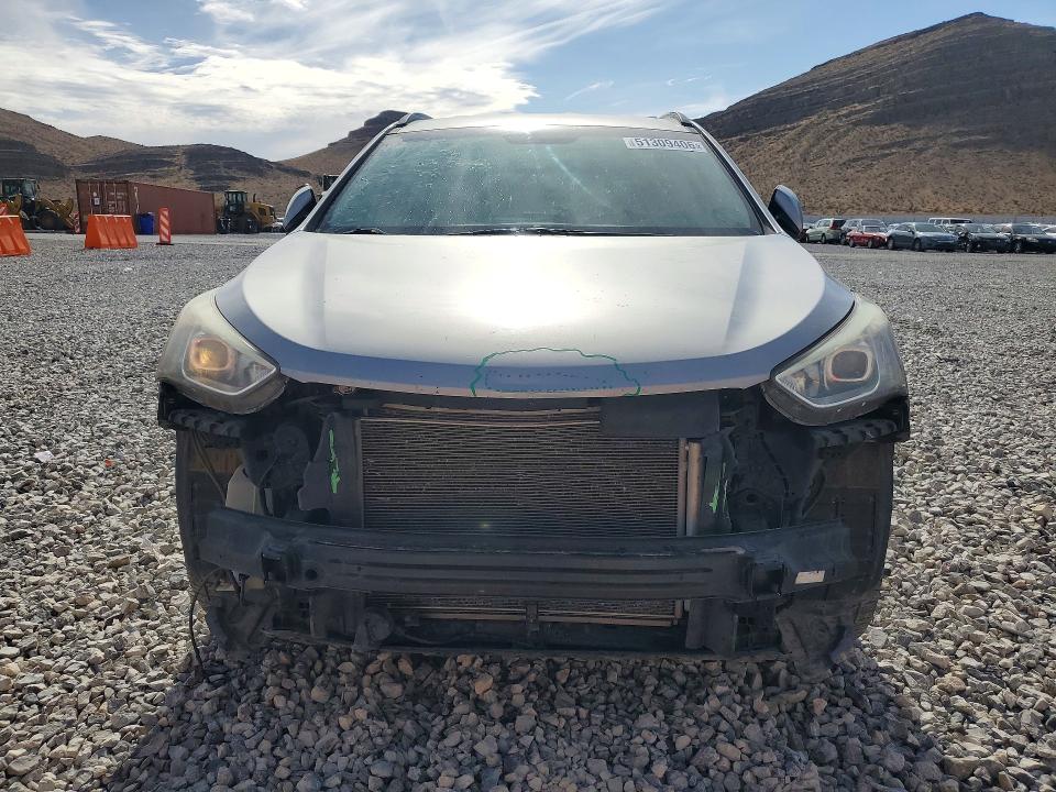 2013 Hyundai Santa fe VIN KM8SN4HF3DU009831 COPART salvage auction — FRONT END, Nv - Salvage Title, sold $1,400 on 2026-07-15 (photo 5)
