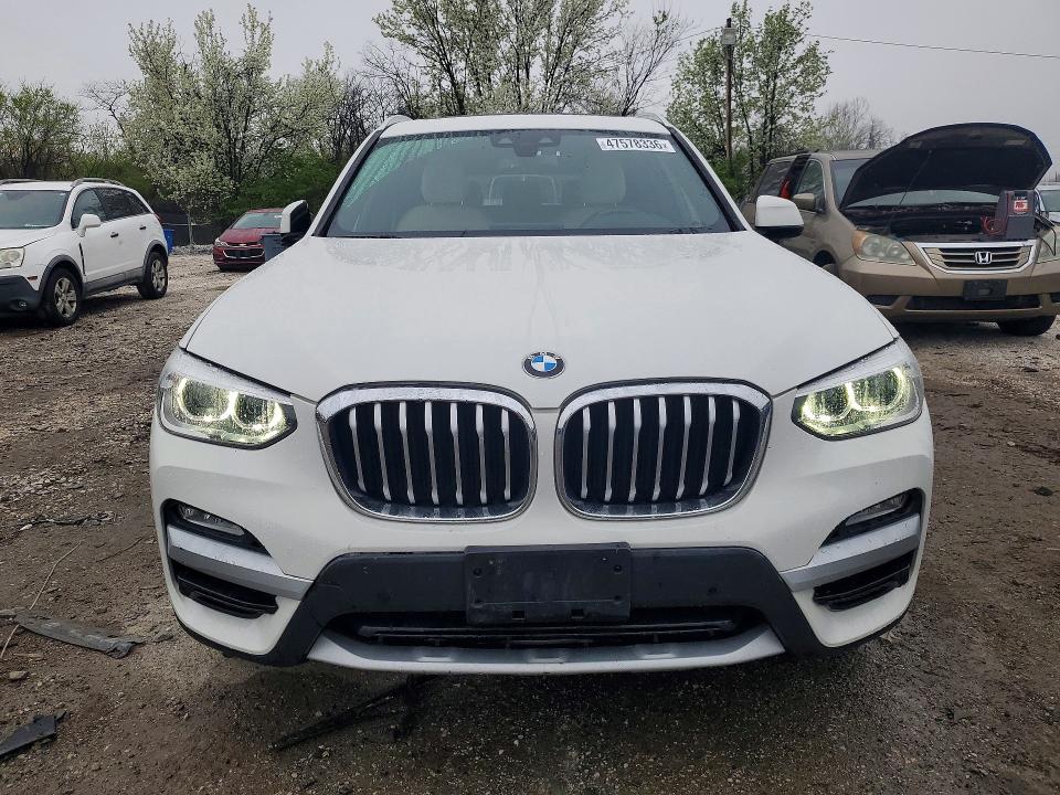 2019 BMW X3 VIN 5UXTR9C50KLR10584 COPART salvage auction — REAR END, Md - Cert Of Salvage > 75% Damage, sold $5,800 on 2026-07-30 (photo 5)