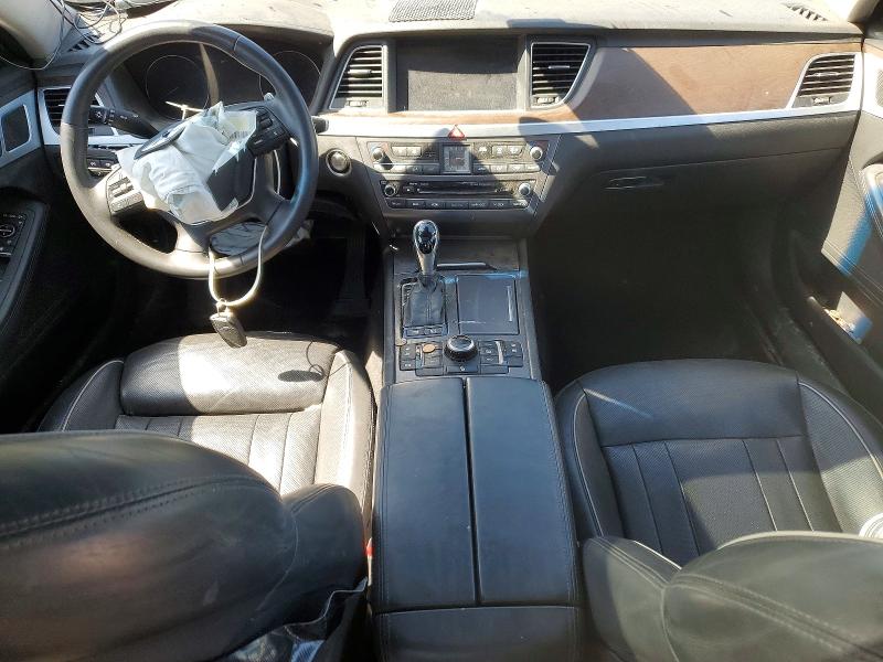 2015 Hyundai Genesis VIN KMHGN4JE4FU070163 COPART salvage auction — FRONT END, Va - Certificate Of Title, sold $1,400 on 2026-07-13 (photo 8)