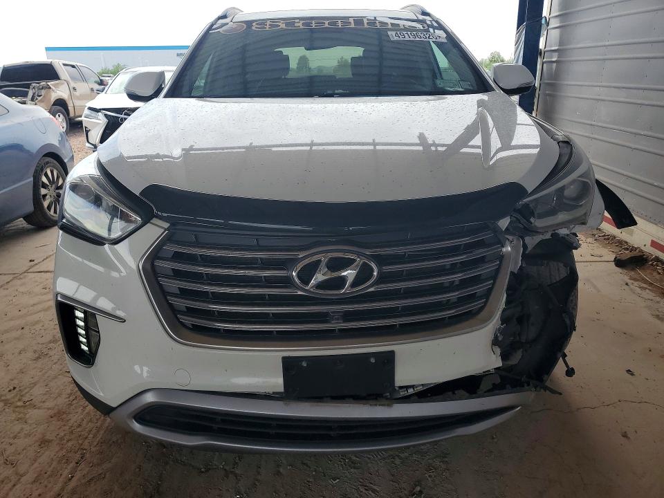 2018 Hyundai VIN KM8SRDHF0JU263996 COPART salvage auction — FRONT END, Ny - Mv-907A Salvage Certificate, sold $3,450 on 2026-07-23 (photo 5)