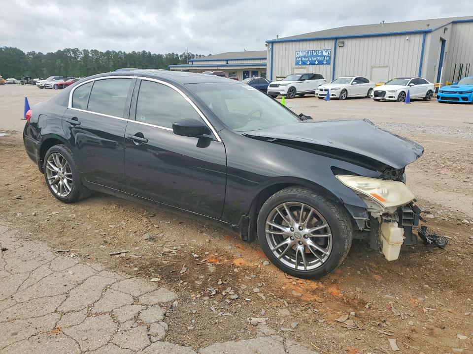 2009 Infiniti G37 VIN JNKCV61F69M365467 COPART salvage auction — FRONT END, Ms - Cert Of Title-Salvaged, sold $350 on 2026-07-24 (photo 4)