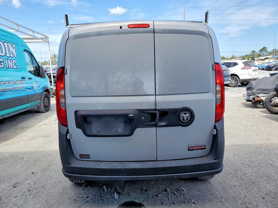2019 Ram Promaster city VIN ZFBHRFAB7K6N96285 COPART salvage auction — ALL OVER, FL - CERT OF TITLE SLVG REBUILDABLE, sold $15 on 2026-07-17 (photo 6)