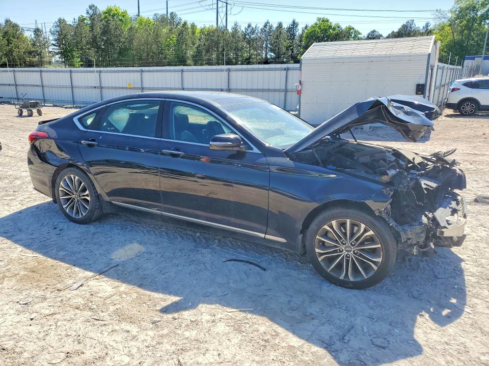 2015 Hyundai Genesis VIN KMHGN4JE4FU070163 COPART salvage auction — FRONT END, Va - Certificate Of Title, sold $1,400 on 2026-07-13 (photo 4)