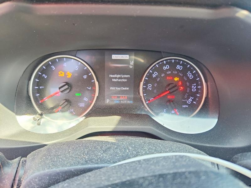 2019 Toyota Rav 4 VIN JTMP1RFV4KD503870 COPART salvage auction — FRONT END, Nc - Salvage Certificate Of Title, sold $4,000 on 2026-07-06 (photo 9)