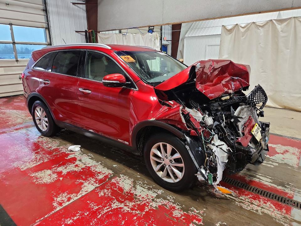 2016 Kia Sorento VIN 5XYPGDA5XGG131291 COPART salvage auction — FRONT END, Pa - Certificate Of Salvage, sold $725 on 2026-07-27 (photo 4)