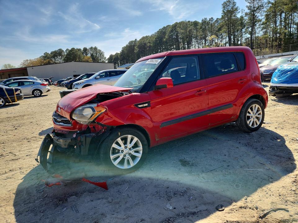 2013 Kia Soul VIN KNDJT2A56D7611276 COPART salvage auction — FRONT END, Md - Cert Of Salvage > 75% Damage, sold $325 on 2026-07-14 (photo 1)