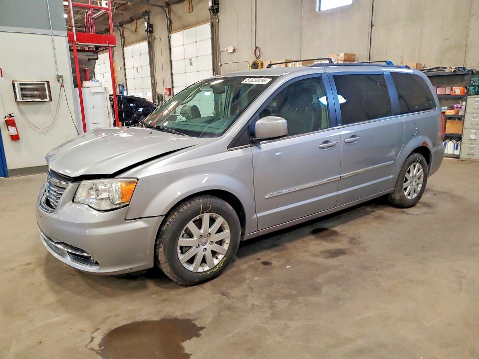 2013 Chrysler Voyager VIN 2C4RC1BG5DR802571 COPART salvage auction — FRONT END, MN, sold $1,400 on 2026-07-21 (photo 1)