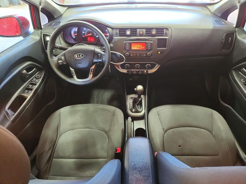2012 Kia Rio VIN KNADN4A31C6071659 COPART salvage auction — NORMAL WEAR, Id - Salvage Certificate Of Title, sold $700 on 2026-07-10 (photo 8)