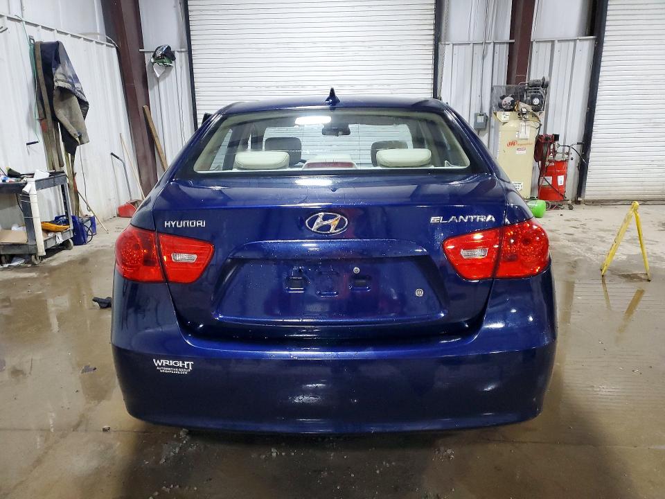 2009 Hyundai Elantra VIN KMHDU46D49U814306 COPART salvage auction — SIDE, PA - CERTIFICATE OF SALVAGE, sold $425 on 2026-07-15 (photo 6)