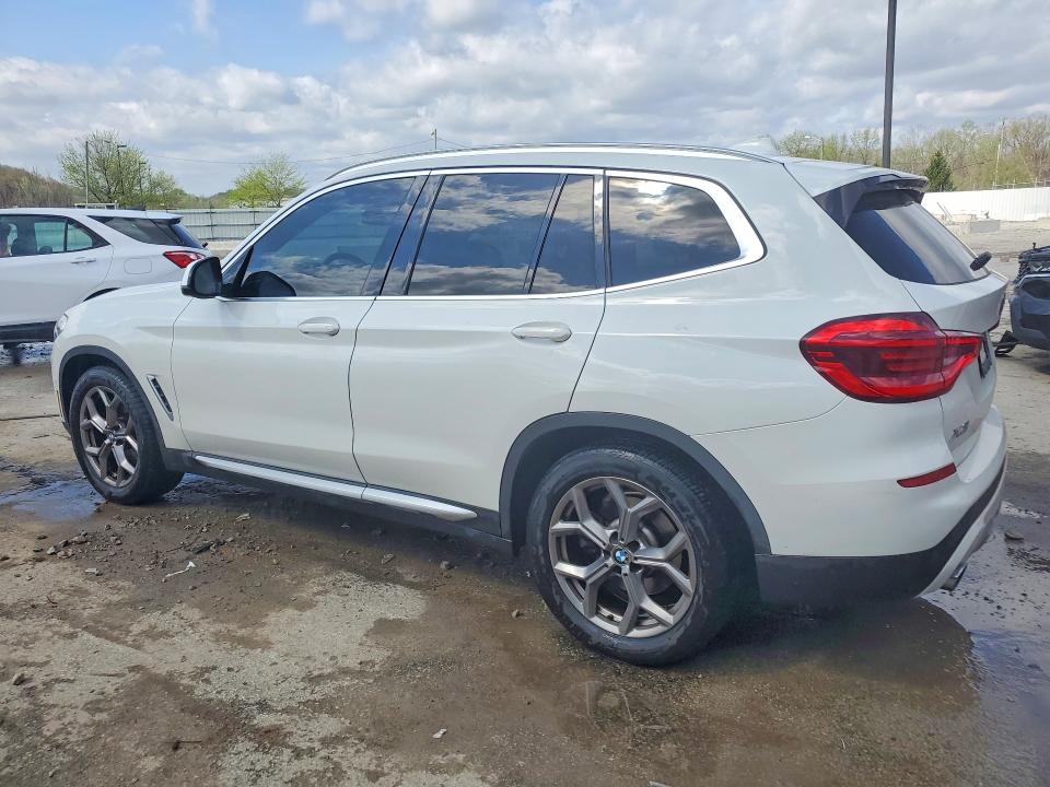2021 BMW X3 VIN 5UXTY3C06M9E85427 COPART salvage auction — SIDE, Ky - Cert Of Title-Salvage, sold $9,400 on 2026-07-27 (photo 2)