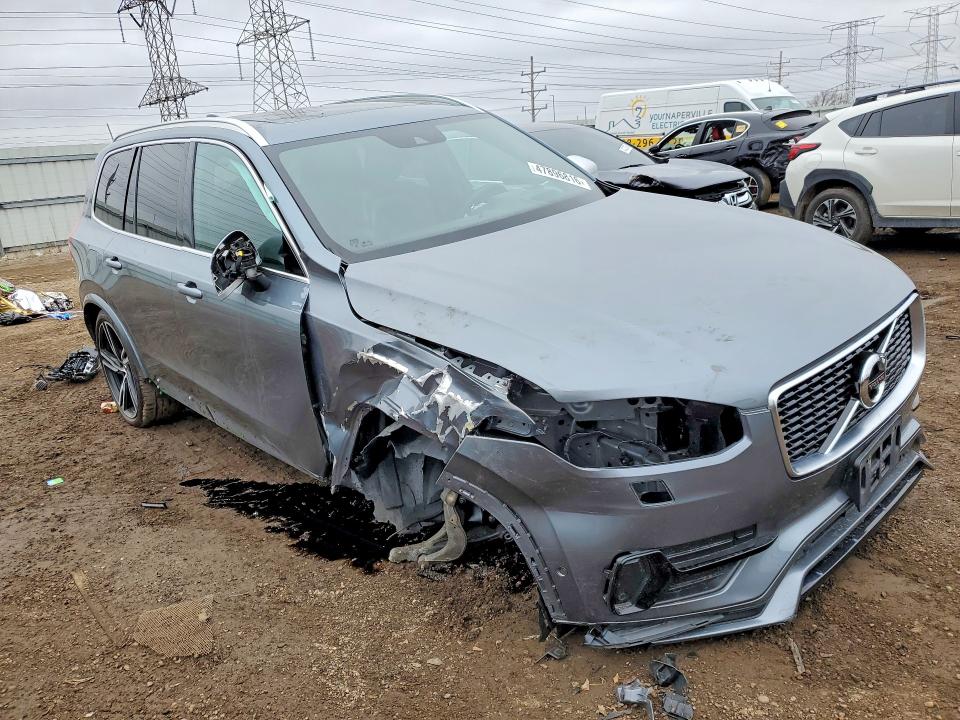 2019 Volvo Xc90 VIN YV4A22PM0K1432939 COPART salvage auction — FRONT END, Il - Salvage Certificate, sold $325 on 2026-07-23 (photo 4)