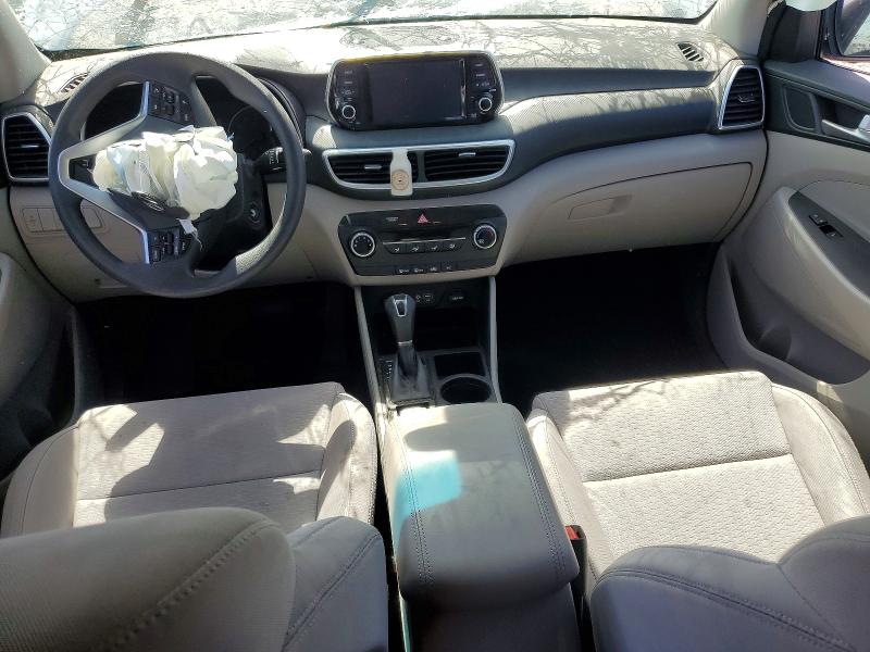 2020 Hyundai Tucson VIN KM8J23A48LU189796 COPART salvage auction — ROLLOVER, Salvage Title, sold $250 on 2026-07-28 (photo 8)