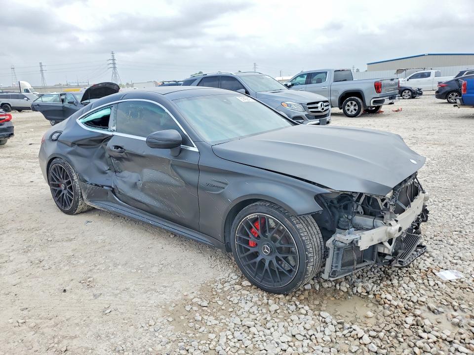2017 Mercedes-benz C-klasse VIN WDDWJ8HB6HF450178 COPART salvage auction — FRONT END, TX - SALVAGE VEHICLE TITLE, sold $8,500 on 2026-07-10 (photo 4)