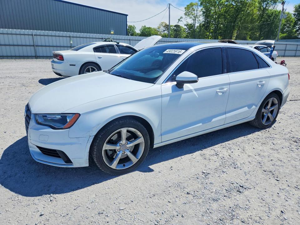 2015 Audi A3 VIN WAUACGFF4F1015777 COPART salvage auction — SIDE, Nc - Salvage Certificate Of Title, sold $175 on 2026-07-08 (photo 1)
