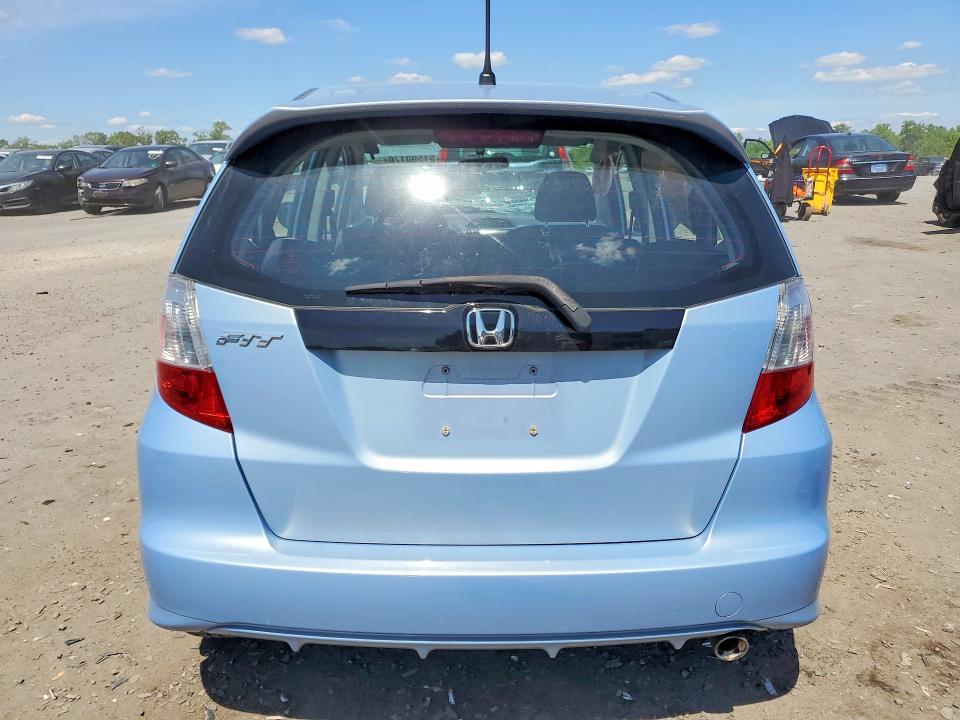 2010 Honda Fit VIN JHMGE8H49AC032904 COPART salvage auction — FRONT END, Va - Cert Of Title - Salvage, sold $375 on 2026-07-08 (photo 6)
