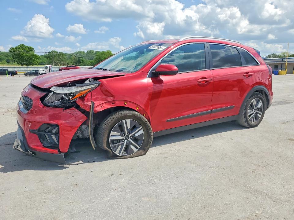 2022 Kia Niro VIN KNDCB3LC4N5547331 COPART salvage auction — FRONT END, Tn - Salvage Certificate, sold $6,600 on 2026-07-27 (photo 1)
