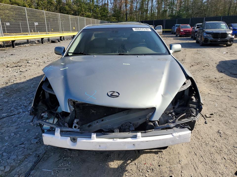2004 Lexus ES VIN JTHBA30G745025148 COPART salvage auction — FRONT END, Md - Cert Of Salvage < 75% Damage, sold $700 on 2026-07-24 (photo 5)