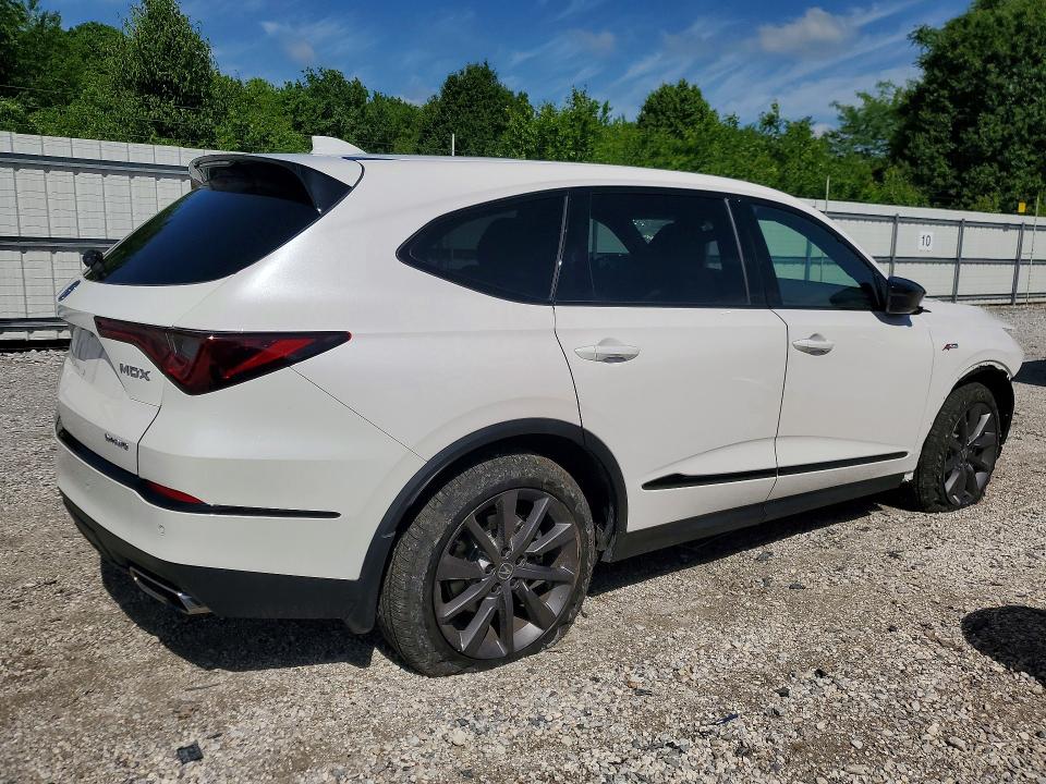 2025 Acura Mdx VIN 5J8YE1H09SL031622 COPART salvage auction — FRONT END, Ar - Cert Of Title-Salvage, sold $80 on 2026-07-22 (photo 3)