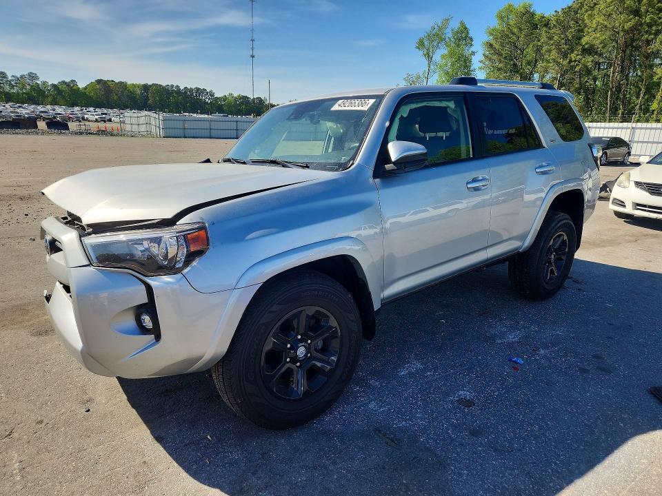 2024 Toyota 4runner VIN JTEEU5JR3R5311373 COPART salvage auction — FRONT END, Nc - Salvage Certificate Of Title, sold $3,900 on 2026-07-28 (photo 1)