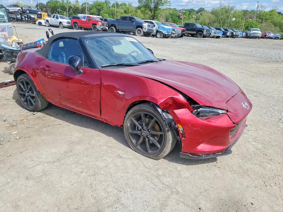 2022 Mazda Mx-5 VIN JM1NDAC77N0505582 COPART salvage auction — FRONT END, Md - Cert Of Salvage < 75% Damage, sold $250 on 2026-07-28 (photo 4)