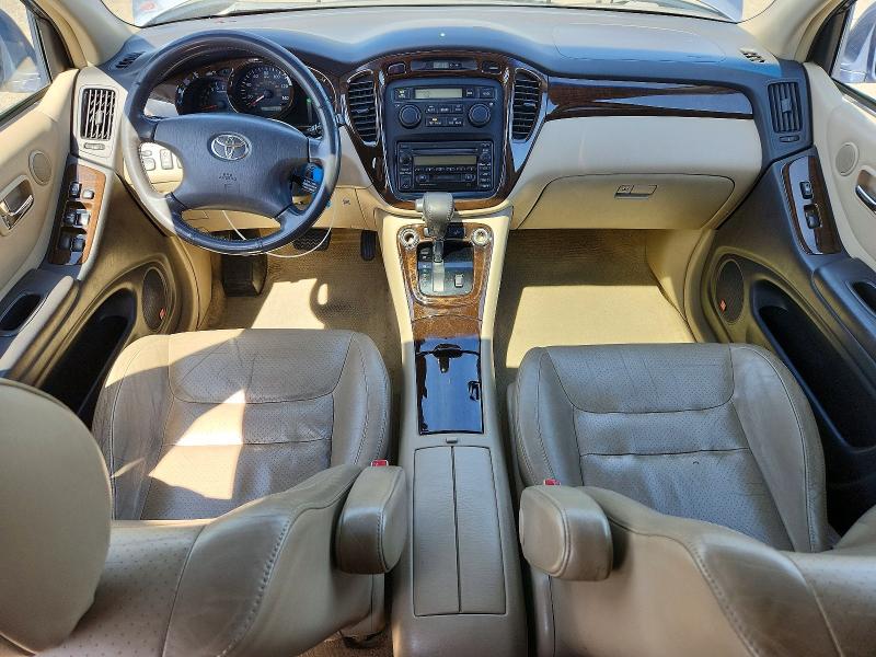 2003 Toyota Highlander VIN JTEHF21A330153122 COPART salvage auction — SIDE, CA - SALVAGE CERTIFICATE, sold $625 on 2026-07-07 (photo 8)